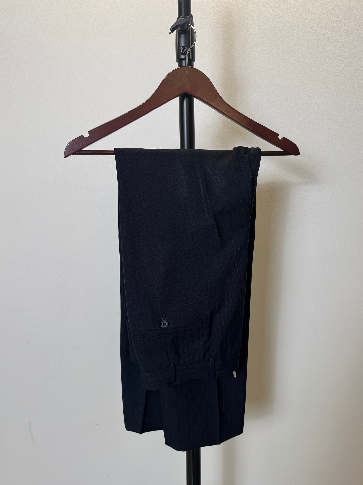 Striped Black Blazer / Pants (Tall Medium)