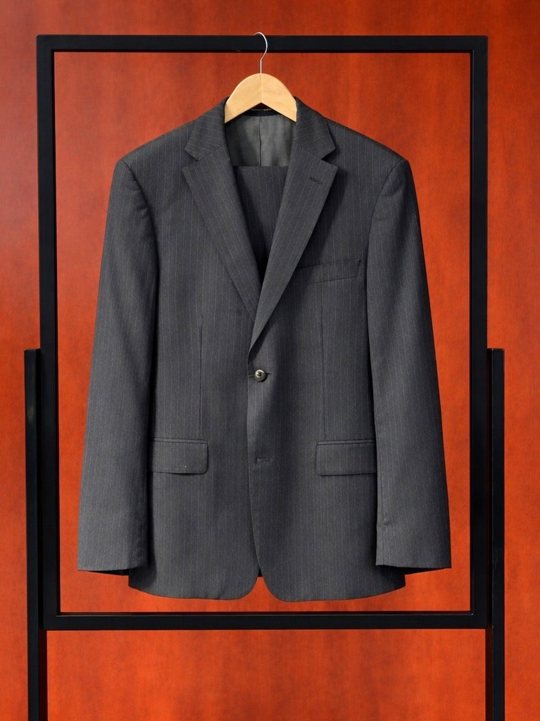 Striped Grey Suit