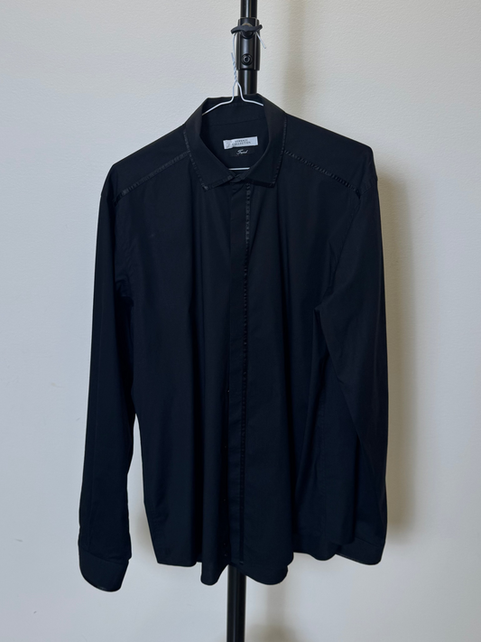 Black Dress Shirt (Size 14)