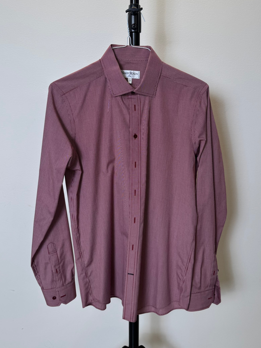 Checkered Red Shirt (Slim 15.5)