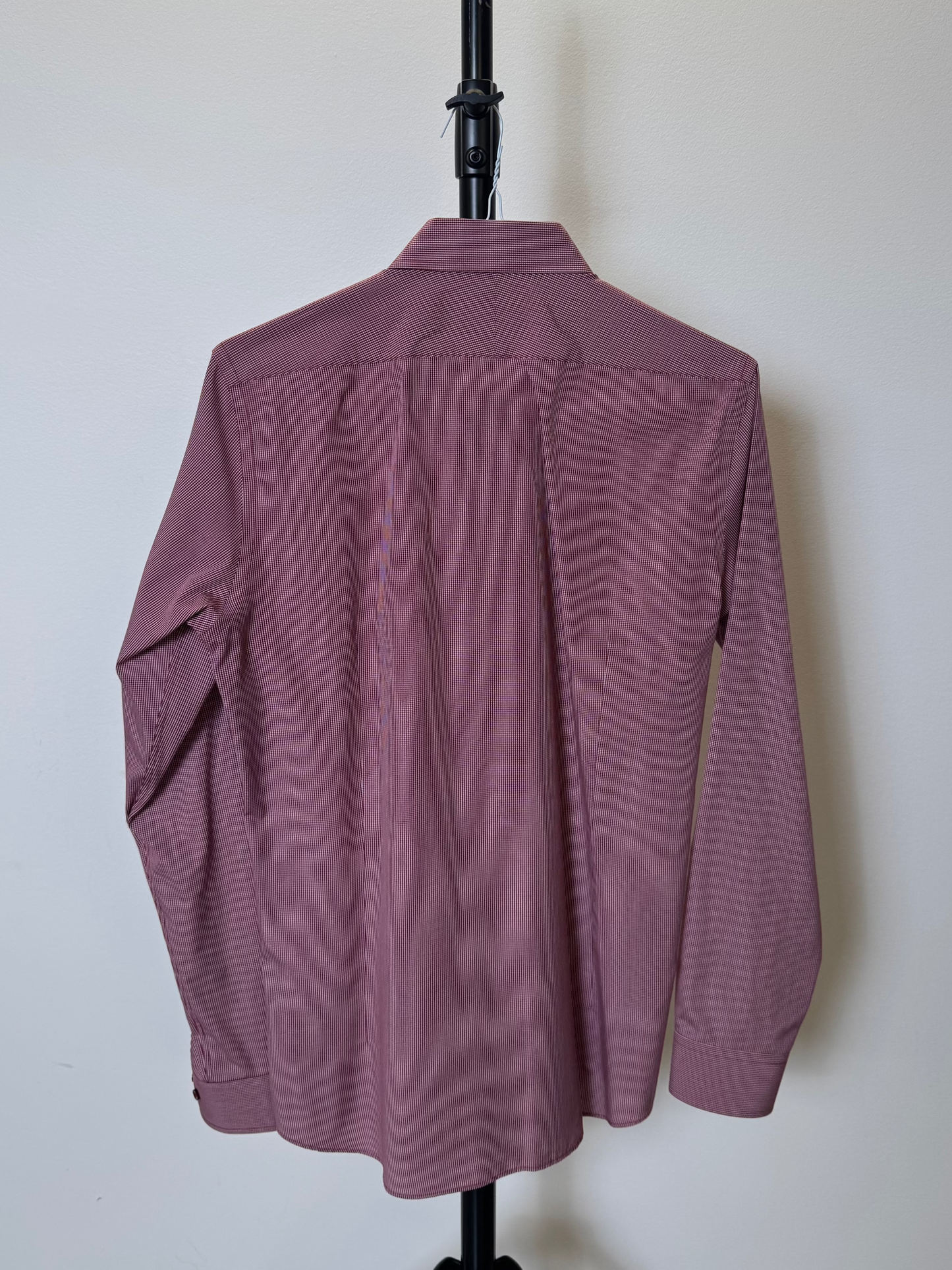 Checkered Red Shirt (Slim 15.5)