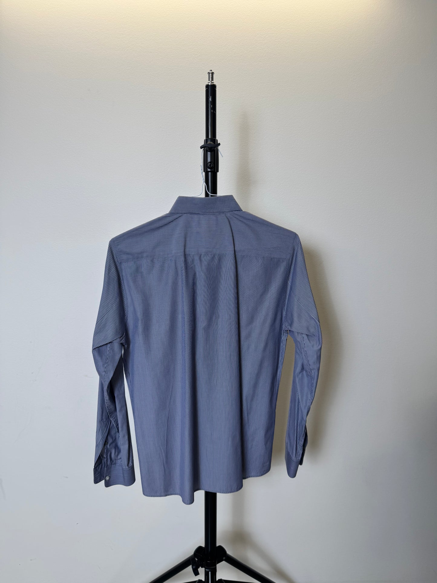 Striped Blue Dress Shirt (Size 14.5)