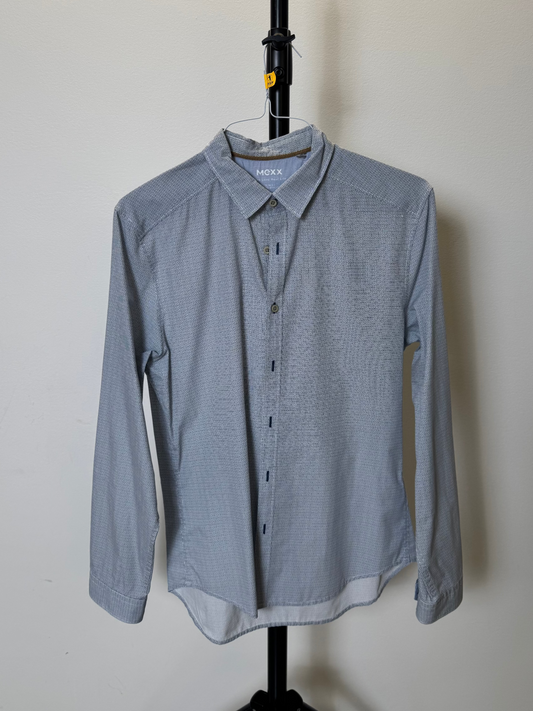 Pattern Light Blue Dress Shirt (Size 15.5)