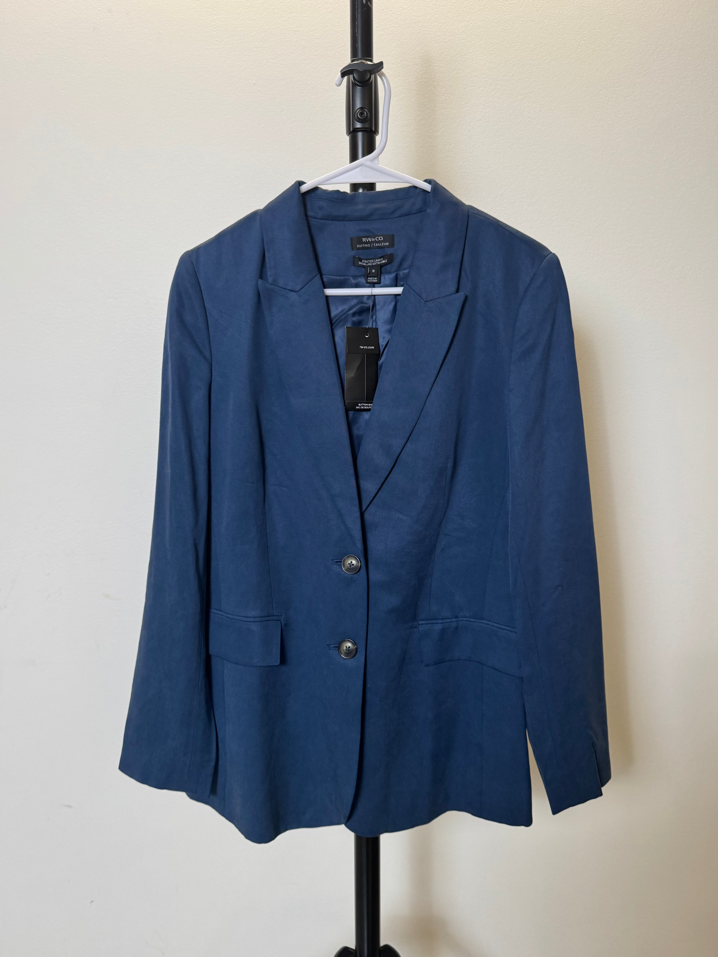 Blue Blazer (Women's Size 10)