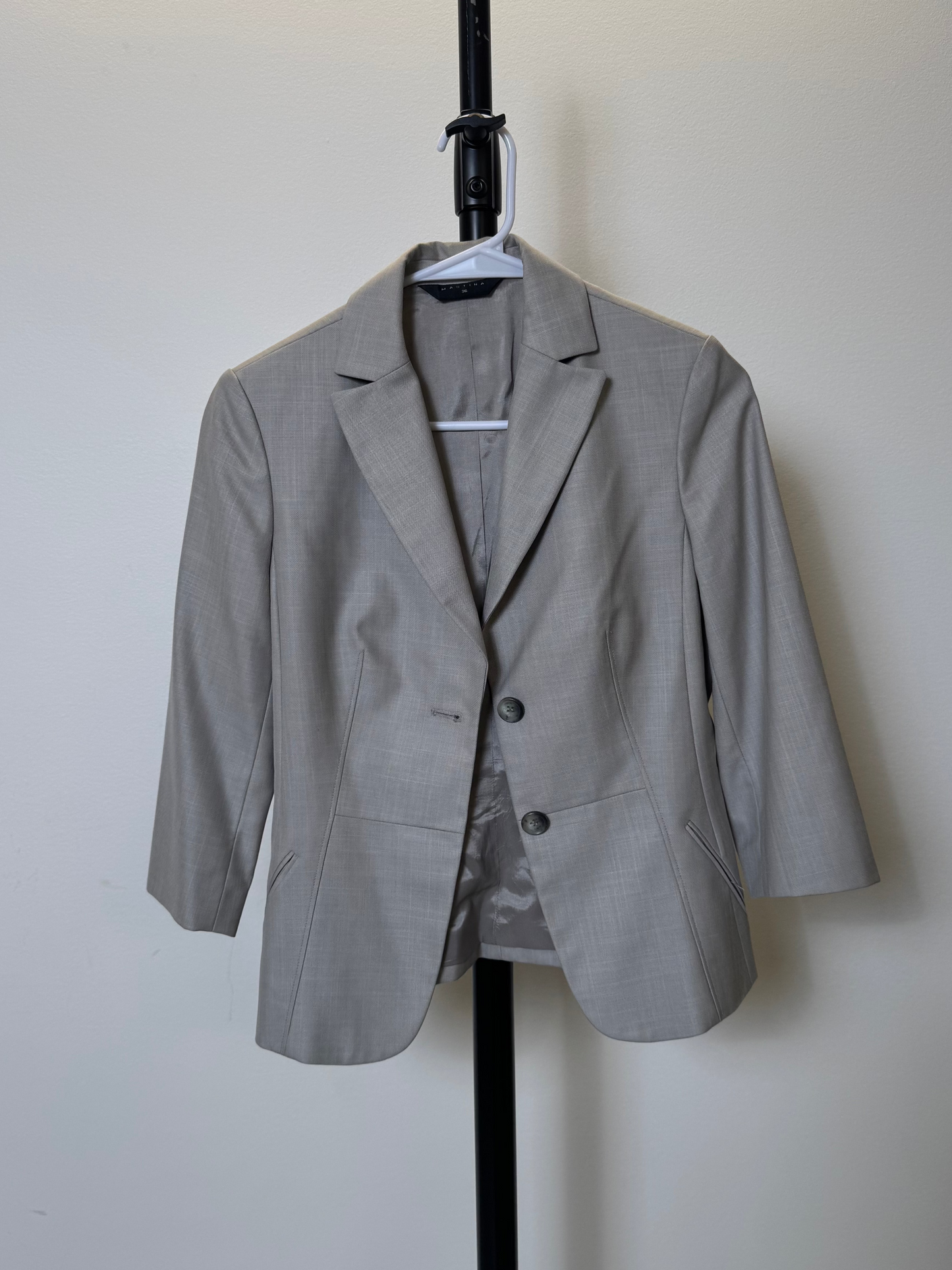 Grey Blazer (Women's Size 36)