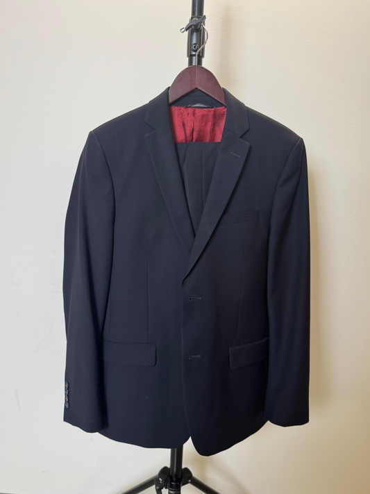 Navy Blue Blazer / Pants (Large)