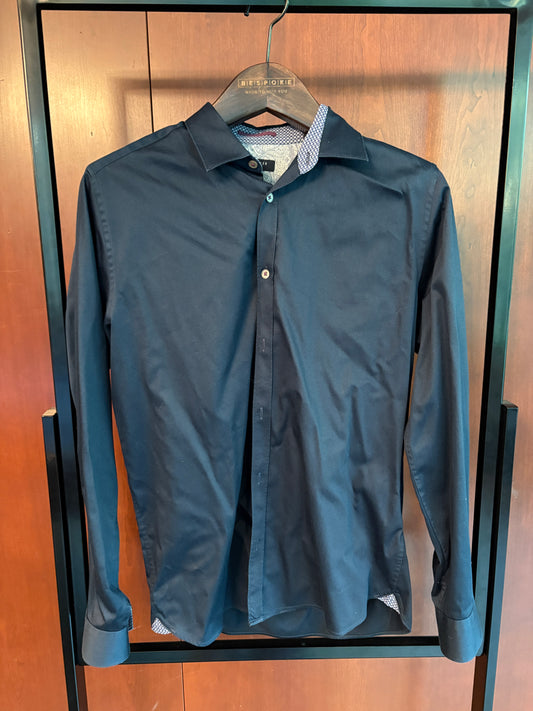 Navy Blue Dress Shirt (Size 15.5)