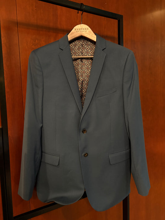 Blue Blazer (Size 42 Tall)