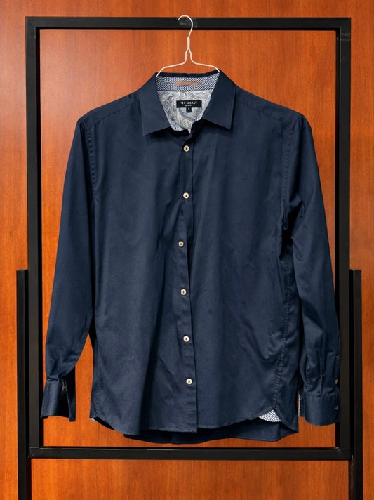 Navy Blue Dress Shirt