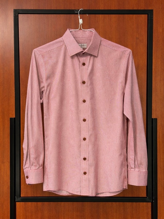 Checkered Red Dress Shirt