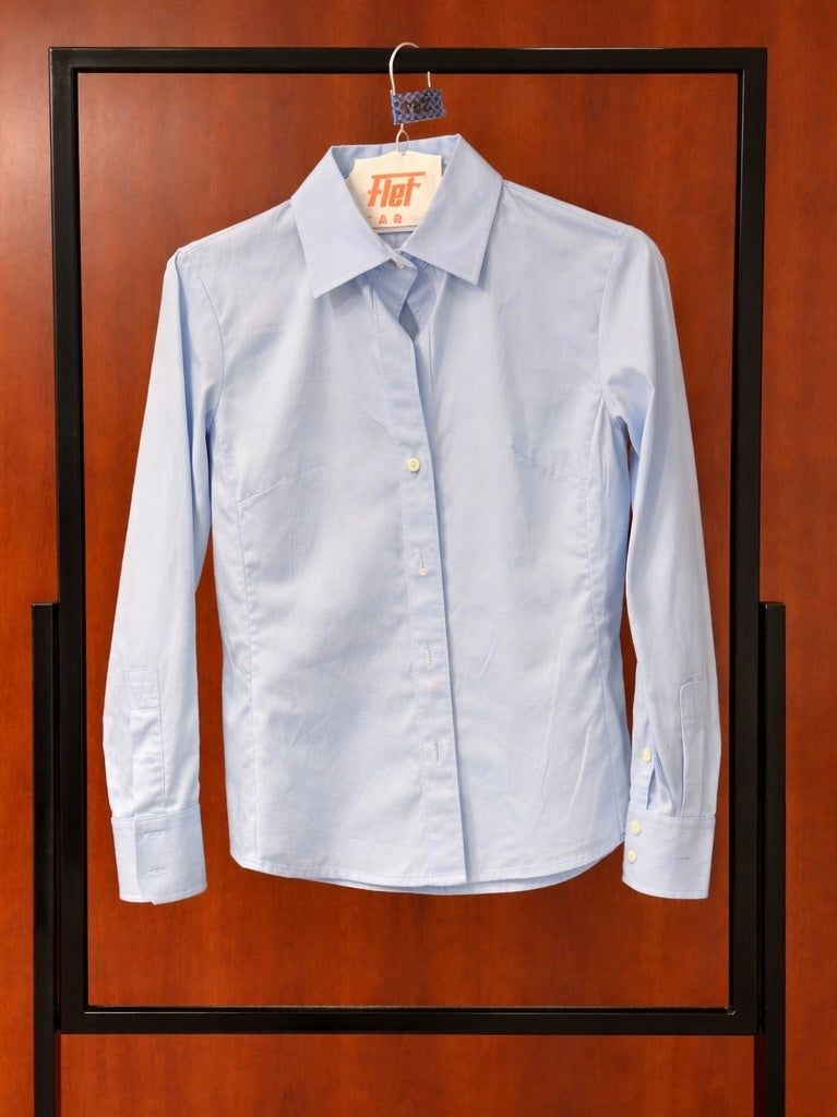 Light Blue Short Dress Shirt