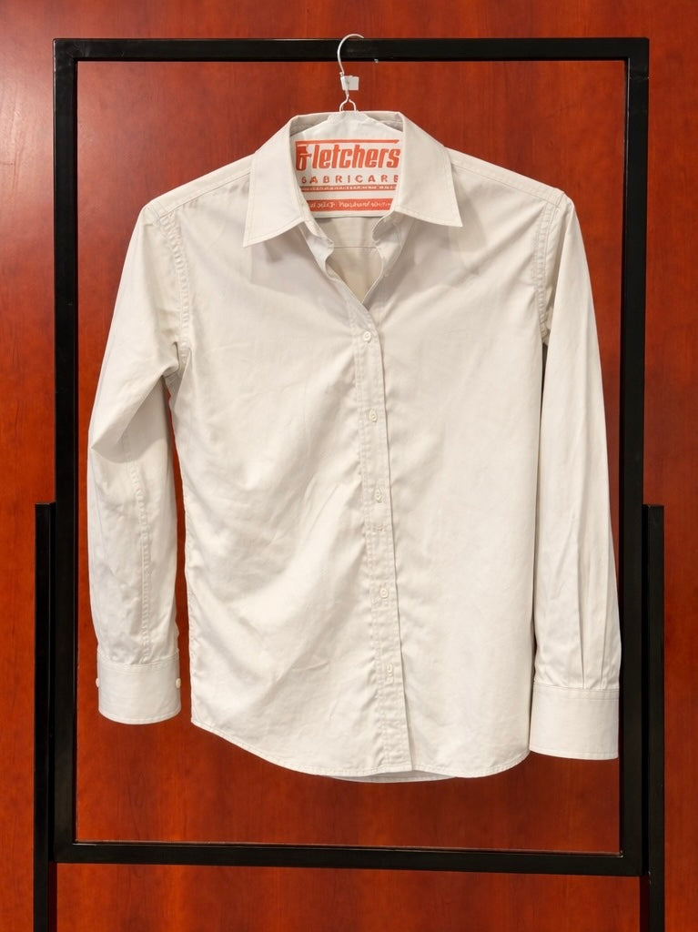 Women's Grey/Beige Dress Shirt