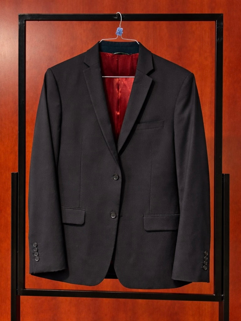 Black & Red Blazer