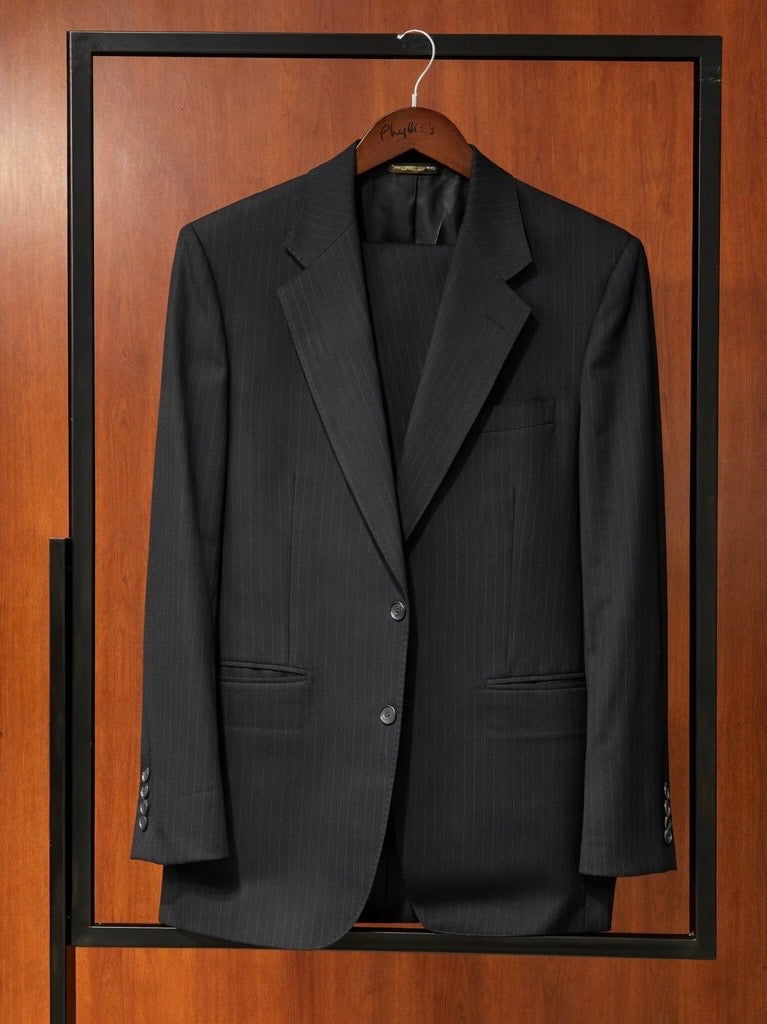 Striped Black Suit