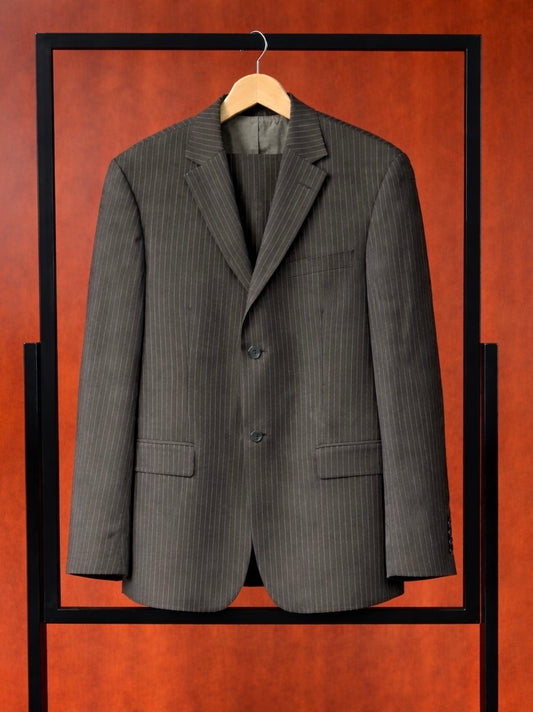 Striped Grey/Cream Suit