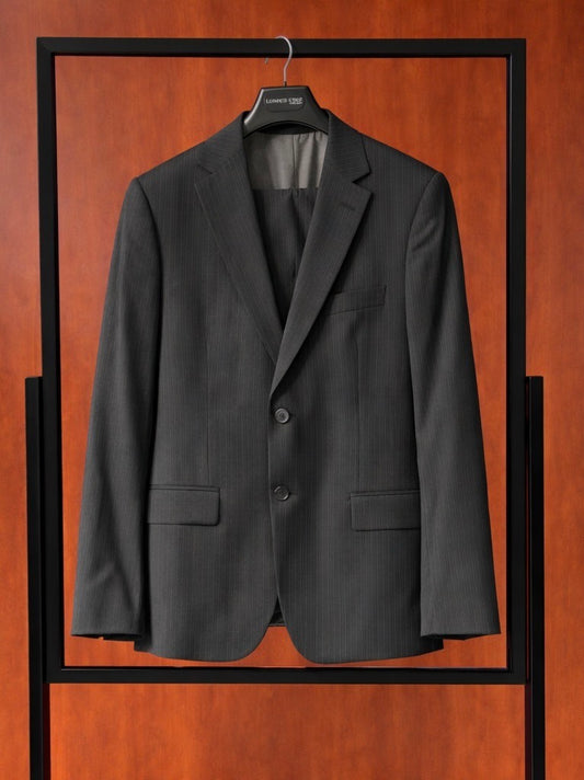 Striped Black Suit